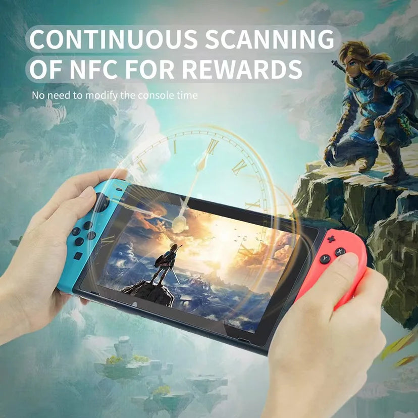 Para Amiibo Pixl emulador simulador NFC emulador de repuesto Compatible con Bluetooth emulador de juego para Switch NS accesorio de juego