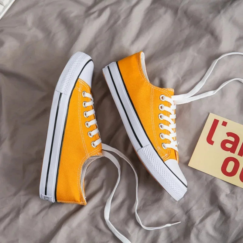 Zapatos de lona bajos, gran oferta de primavera de la temporada, zapatos de trabajo transpirables a la moda para hombres, zapatos ligeros para parejas de estudiantes Sli