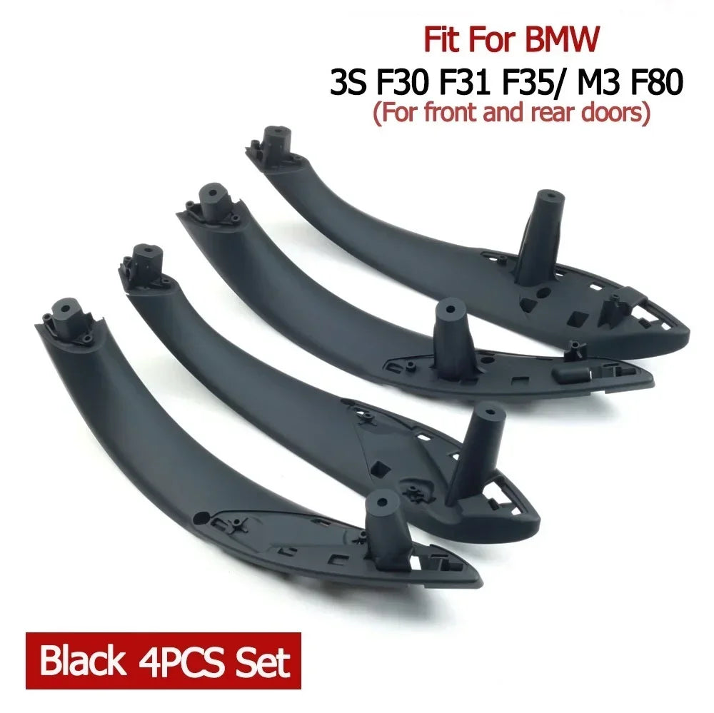 Para BMW Serie 3 F30 F80 F31 F32 F33 F34 F35 F36 2013-18 tirador de puerta Interior Panel interior con cubierta embellecedora accesorios de coche