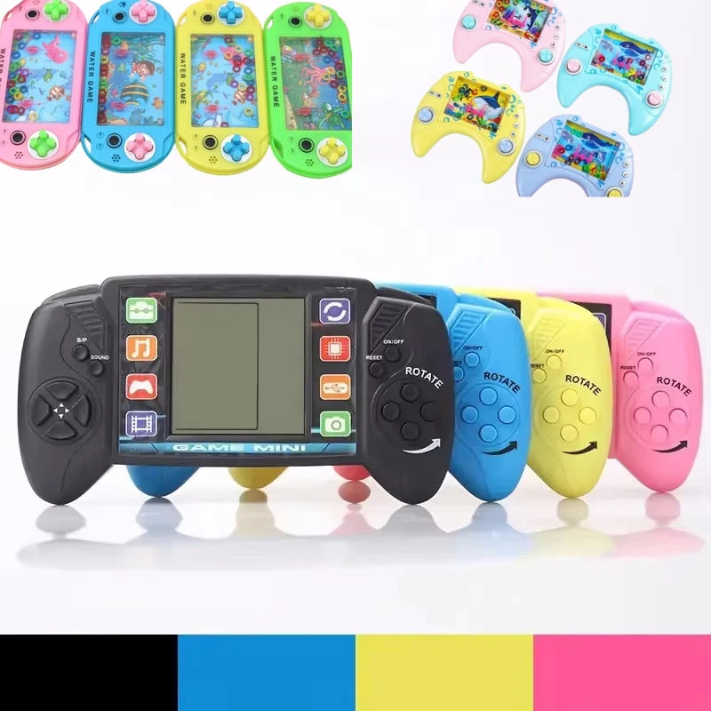 Máquina de juego de Tetris nostálgica clásica portátil, juguetes educativos, pantalla de bolsillo, juguetes electrónicos