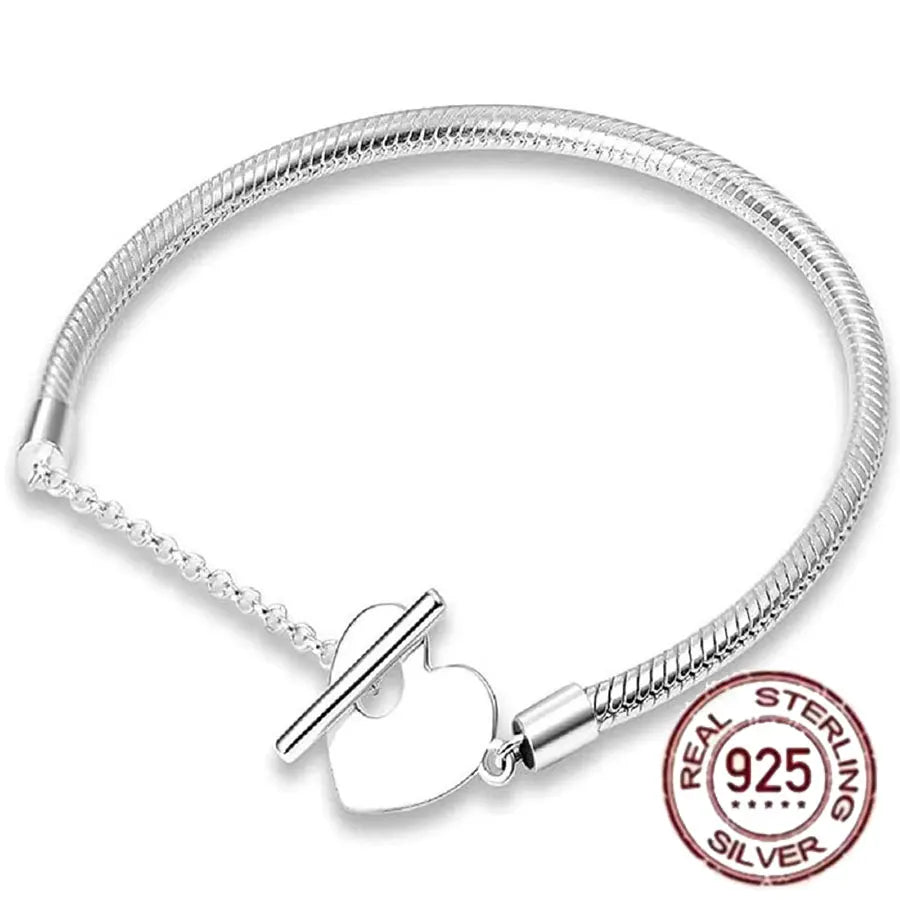 Pulsera de hueso de serpiente de Spider Man de plata de ley 100% S925, adecuada para pulsera Pandora, regalo de joyería de moda para mujer bi