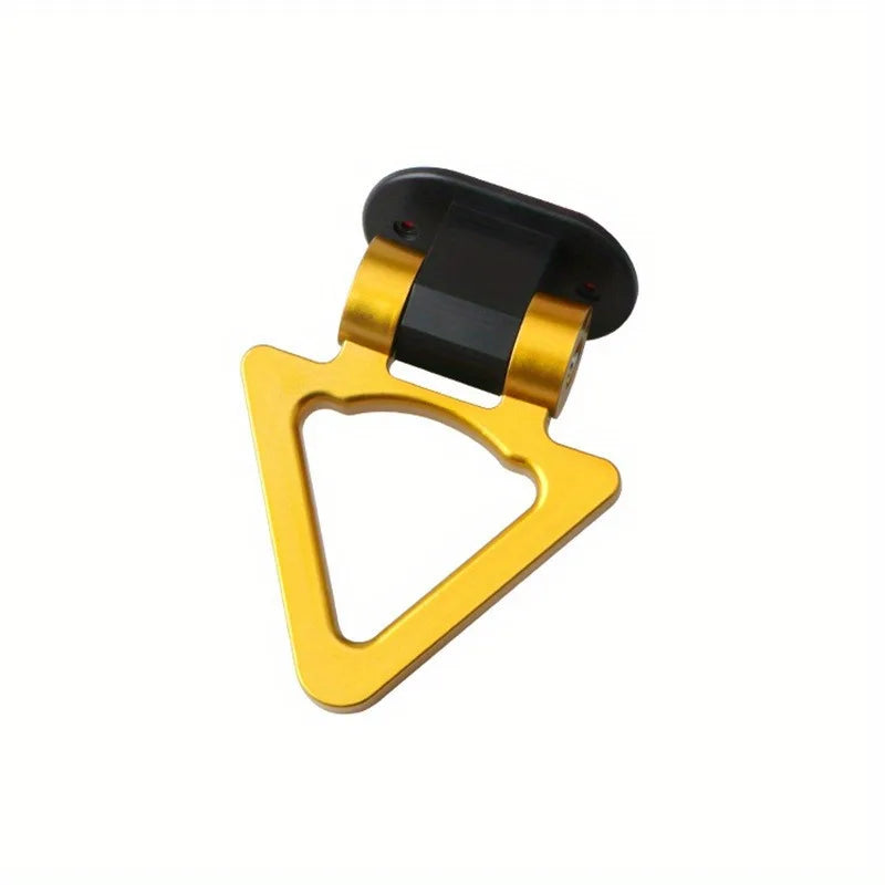 Gancho de remolque triangular para coche, gancho de remolque automático con personalidad, 1 ud.