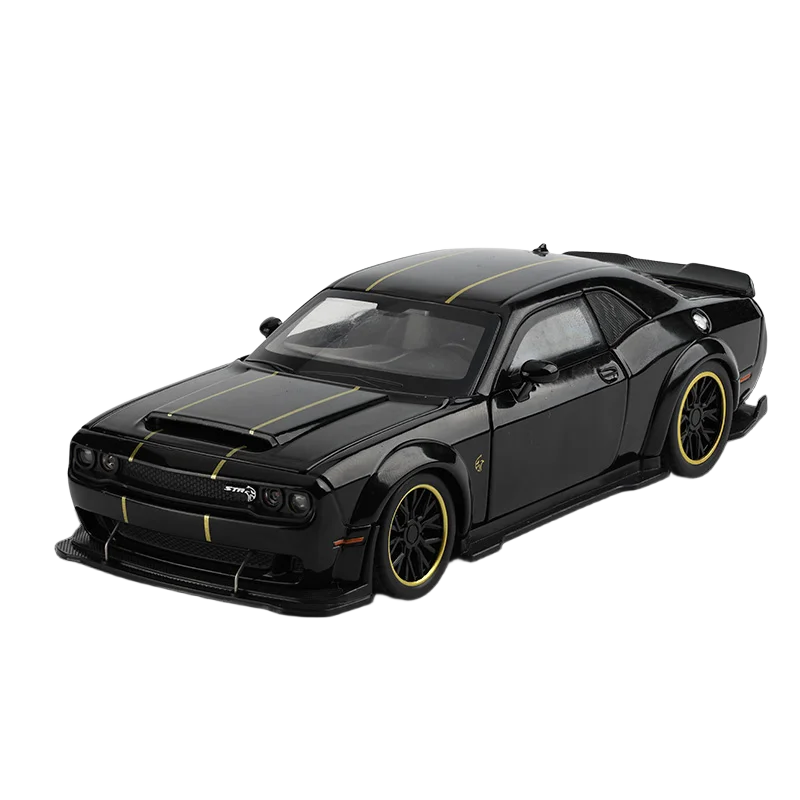 1:32 Dodge Challenger SRT Hellcat Redeye V8 de aleación de Metal a Diecast modelo de coche deportivo de Músculo americano colección de decoraciones de Hobby