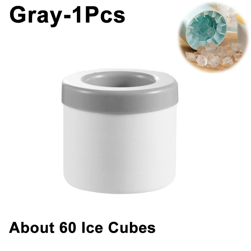 Bandeja de hielo grande con rejilla de 4/6/8/15/160, molde gigante Jumbo grande de silicona de calidad alimentaria, bandeja cuadrada para cubitos de hielo, molde DIY, bandeja para cubitos de hielo
