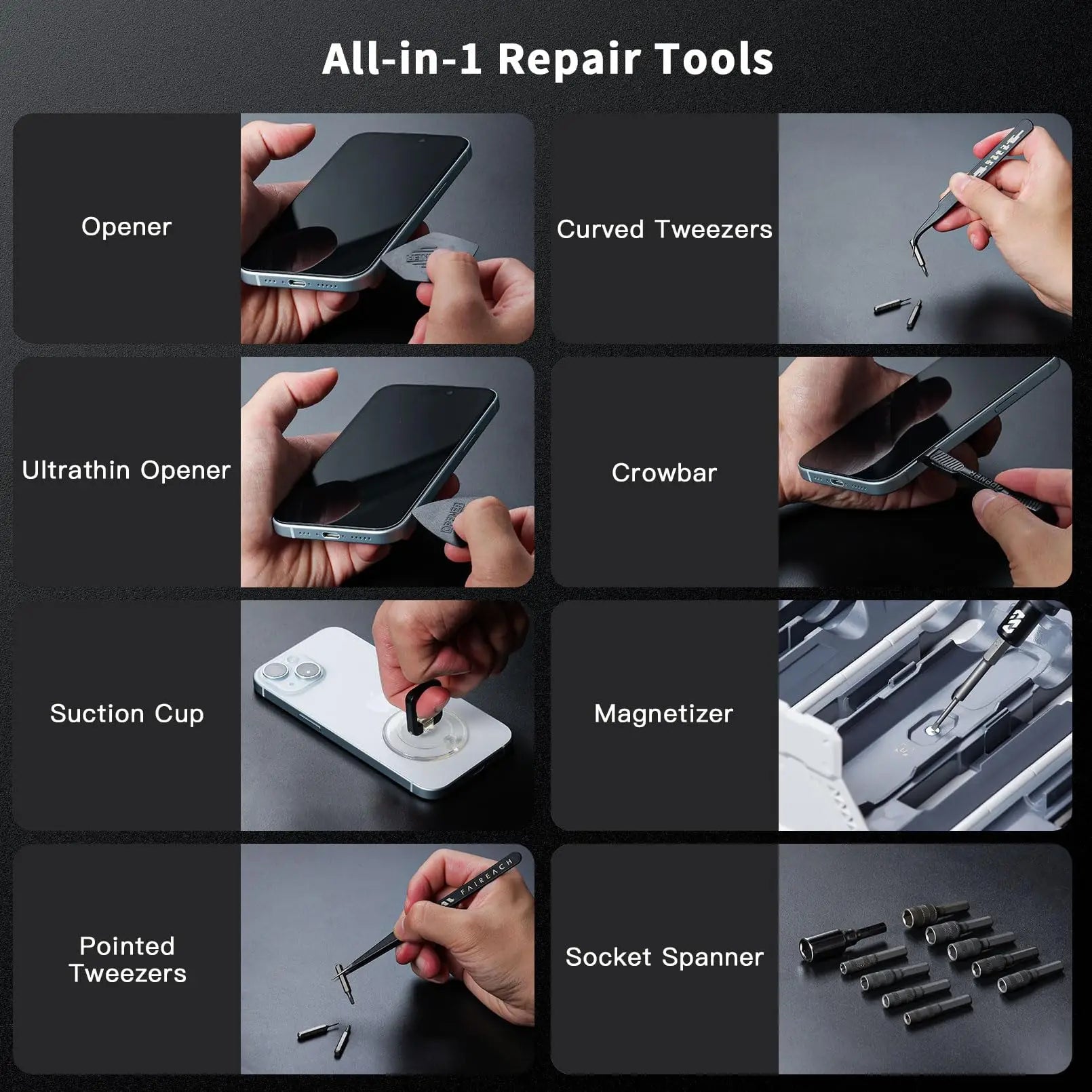 Juego de destornilladores de precisión 180 en 1, brocas magnéticas, herramientas profesionales de reparación manual para gafas de reloj iPhone con caja de almacenamiento
