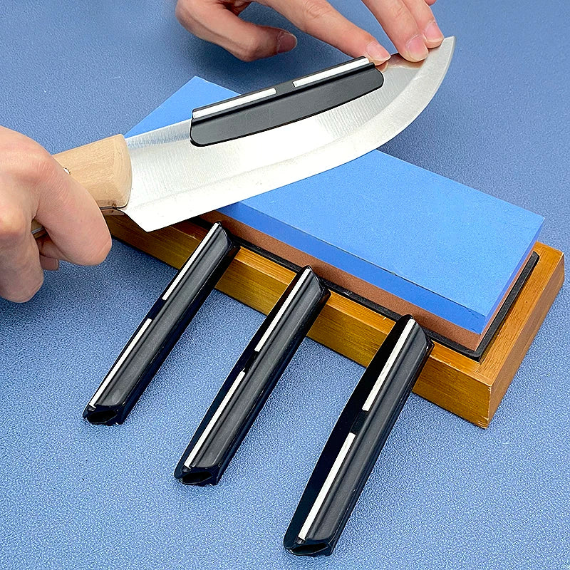 Afilador de cuchillos de 15 grados, guía angular, piedra de afilar, accesorios de ángulo fijo, herramientas profesionales, piedra de afilar, soporte para cuchillos de cocina