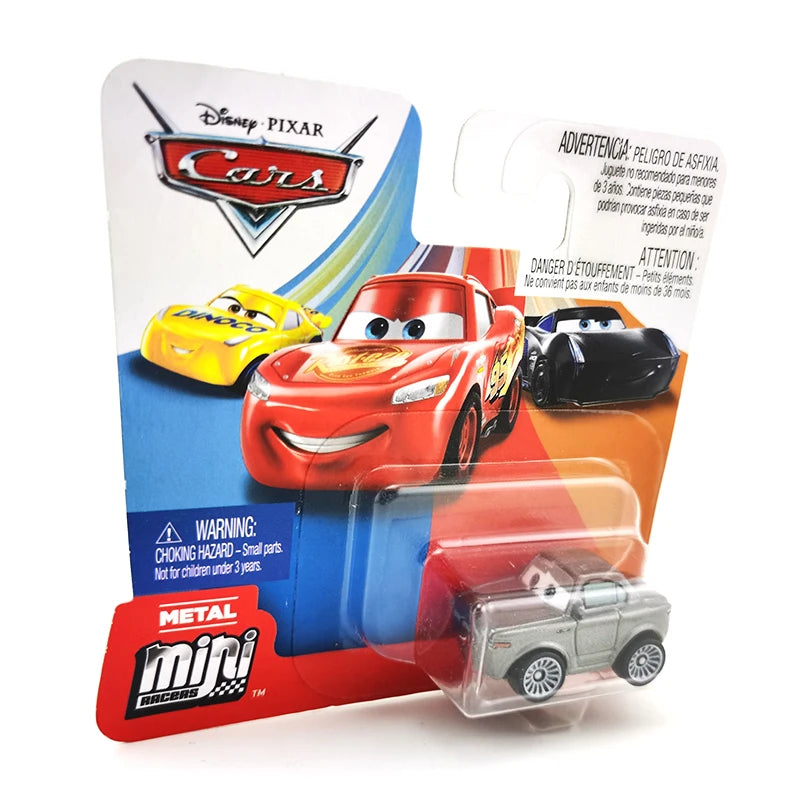 Mini coches originales de Disney Pixar, modelo de coche de juguete de Metal fundido a presión, relámpago McQueen Jackson Storm Curz, vehículos de juego, regalos para niños