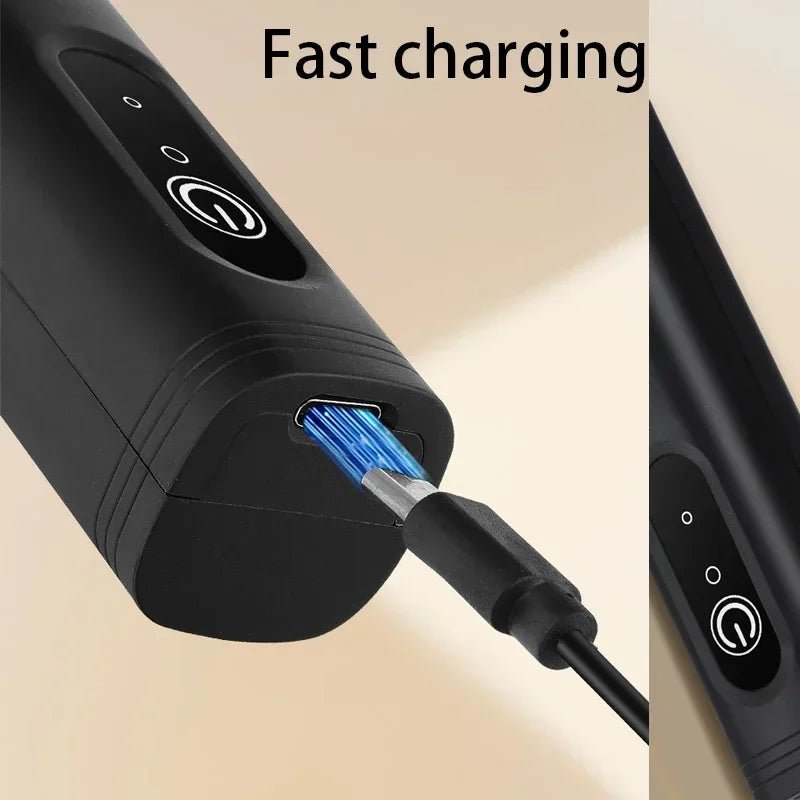 Batidor de huevos eléctrico recargable Xiaomi con soporte, batidor manual ajustable de 3 velocidades, mezclador de bebidas, Espumador de leche para café