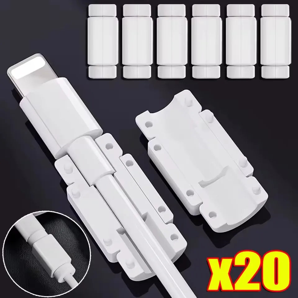 Protector de Cable de cargador Universal para IPhone IOS/Tipo C/Micro USB/Android, funda protectora de Cable antirotura