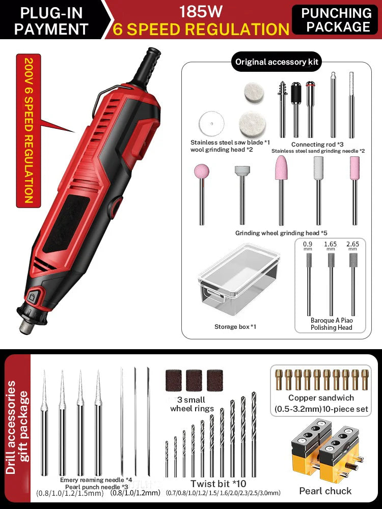 Herramienta de taladro de mano Zten, Mini taladro eléctrico inalámbrico, máquina pulidora recargable, herramienta de tallado de taladro de perforación de carpintería