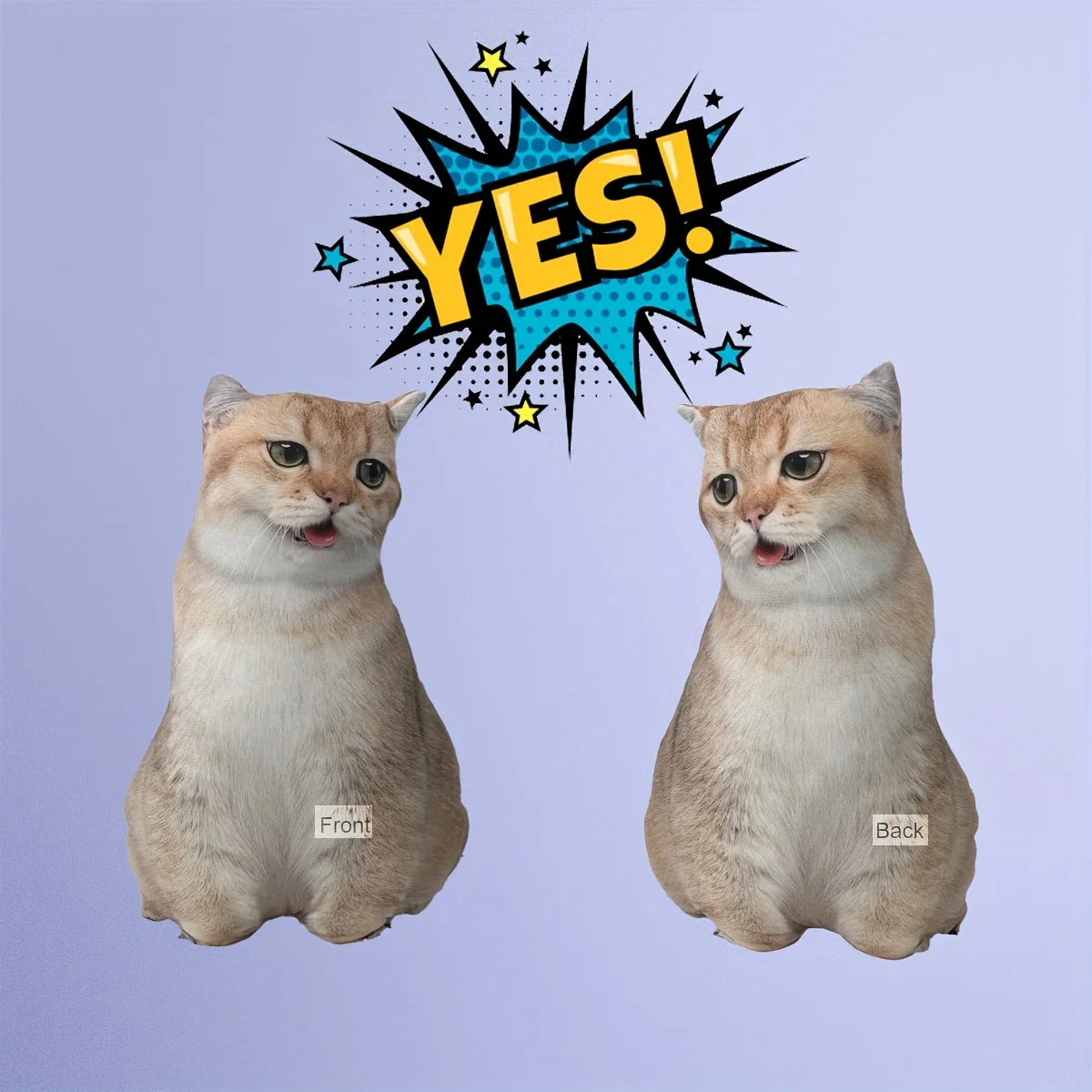 Una almohada para mascotas personalizable, juguete de peluche con retrato 3D personalizado para gatos y perros, mini juguete de almohada para animales