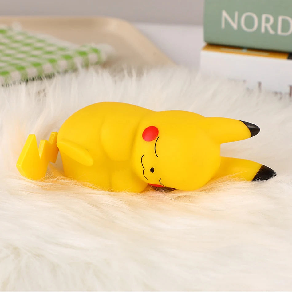 Luz de noche de Pokémon Pikachu, Luz suave de Anime, luz LED para cabecera de dormitorio, decoración de habitación, regalo de juguete para niños de Navidad