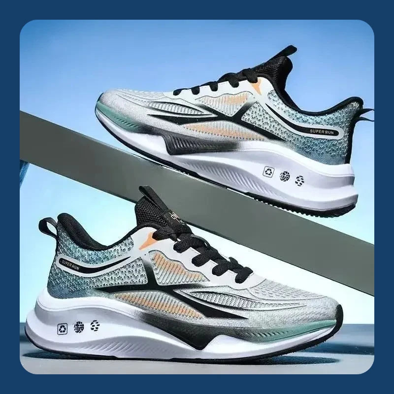 Nuevos zapatos para correr, Tenis masculinos de verano, nuevo prueba de Fitness, estudiantes de secundaria, zapatillas con amortiguación de rebote, zapatos para hombre