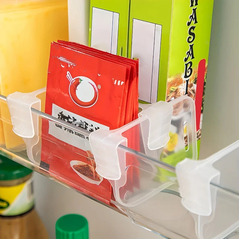 Tablero de partición de almacenamiento para refrigerador doméstico, divisor de refrigerador ajustable, separadores de almacenamiento, organizador de estante para latas de botellas de cocina
