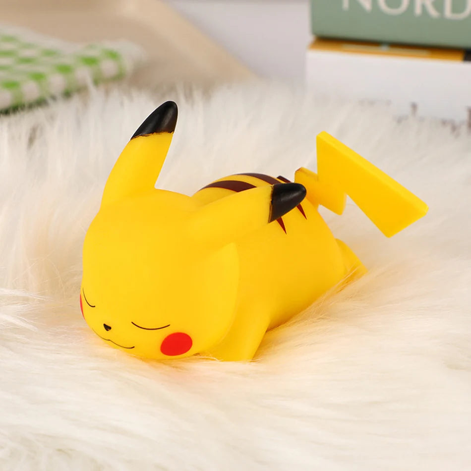 Luz de noche de Pokémon Pikachu, Luz suave de Anime, luz LED para cabecera de dormitorio, decoración de habitación, regalo de juguete para niños de Navidad