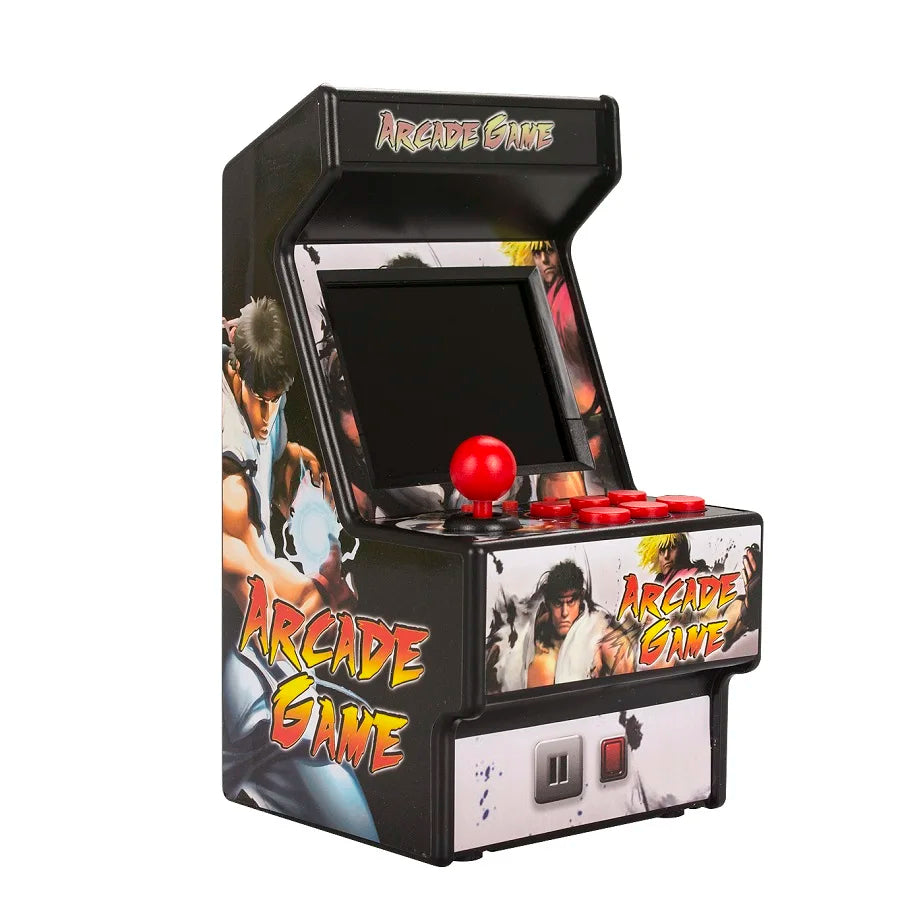 Mini consola de juegos portátil Arcade, pantalla de 2,8 pulgadas integrada en 156 juegos Retro, consola de videojuegos portátil de 16 bits para salida AV Sega