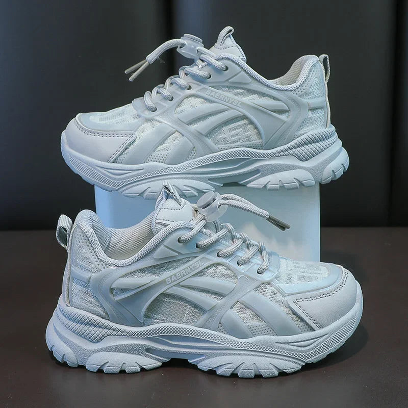 2022 nuevos zapatos versátiles para niños, zapatos deportivos transpirables para niños y niñas, zapatos de abuelo para mujeres de primavera y otoño, zapatos para estudiantes Sh