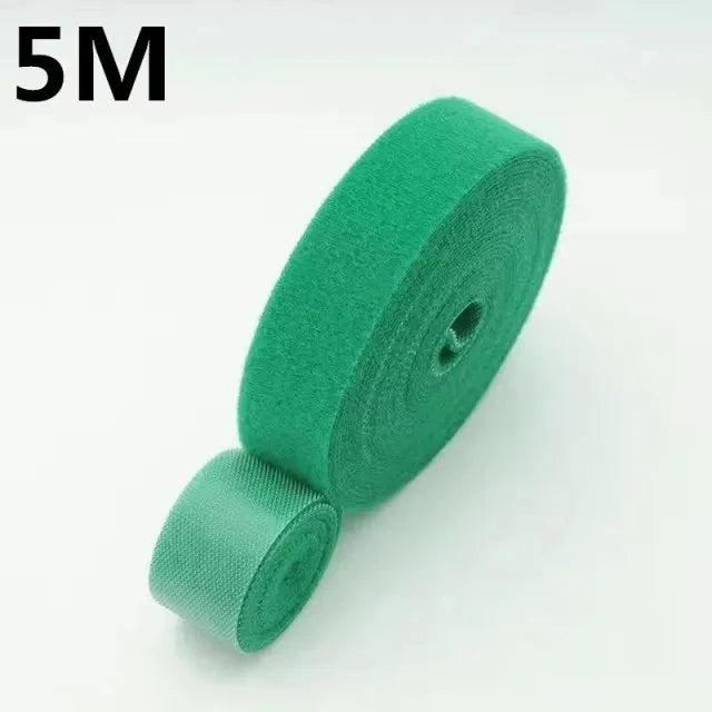 Organizador de Cables de 1/5M, cinta enrolladora de cables para auriculares, Protector de corbatas para iPhone, Xiaomi, Samsung