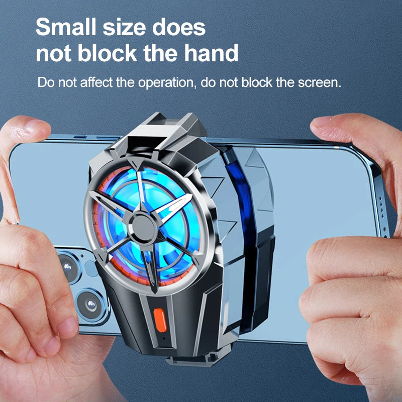 Enfriador de teléfono móvil, ventilador portátil recargable para juegos, Enfriador de teléfono para juegos, accesorios para teléfono móvil Black Shark