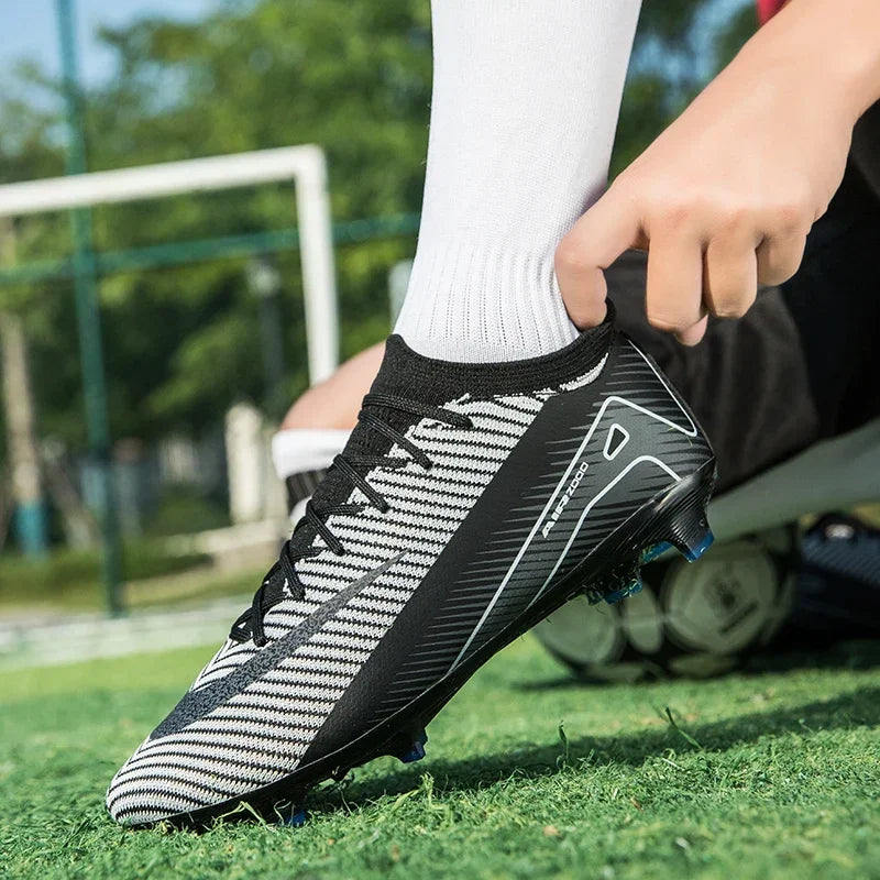 Botas de fútbol de entrenamiento profesional para hombre, zapatos de fútbol ultraligeros, Unisex, venta al por mayor, transpirables, envío directo, fútbol sala interior