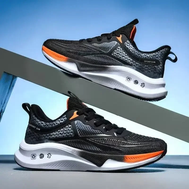 Nuevos zapatos para correr, Tenis masculinos de verano, nuevo prueba de Fitness, estudiantes de secundaria, zapatillas con amortiguación de rebote, zapatos para hombre