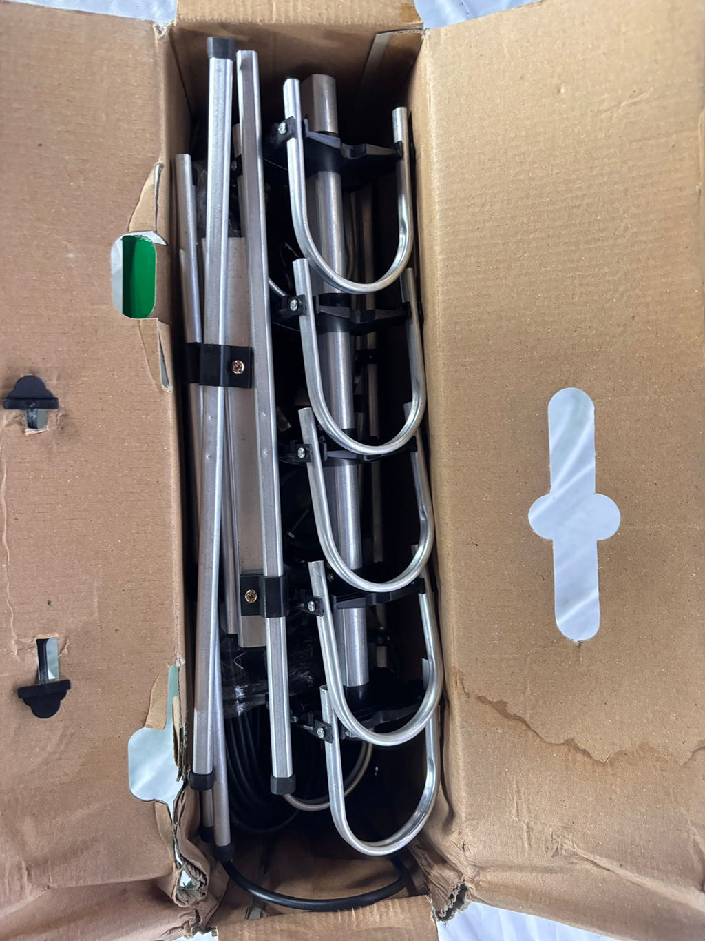 antena exterior con rotor y booster