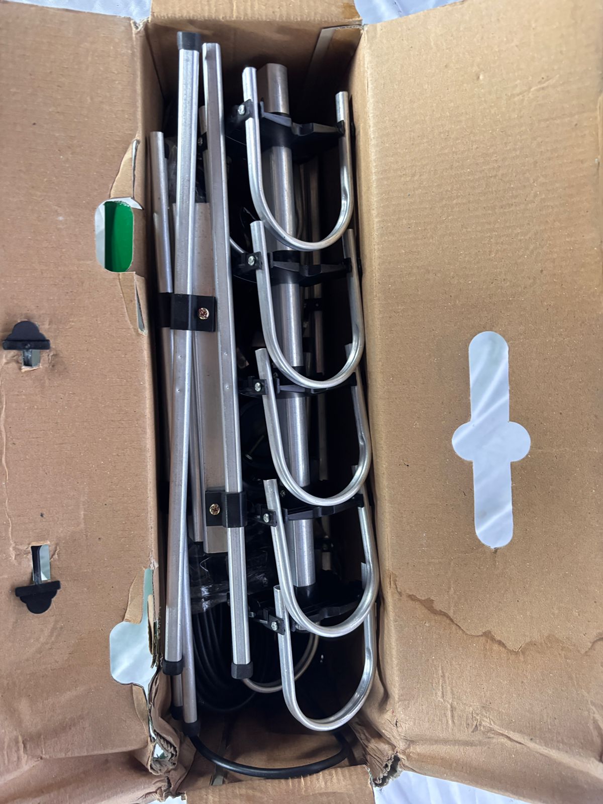 antena exterior con rotor y booster