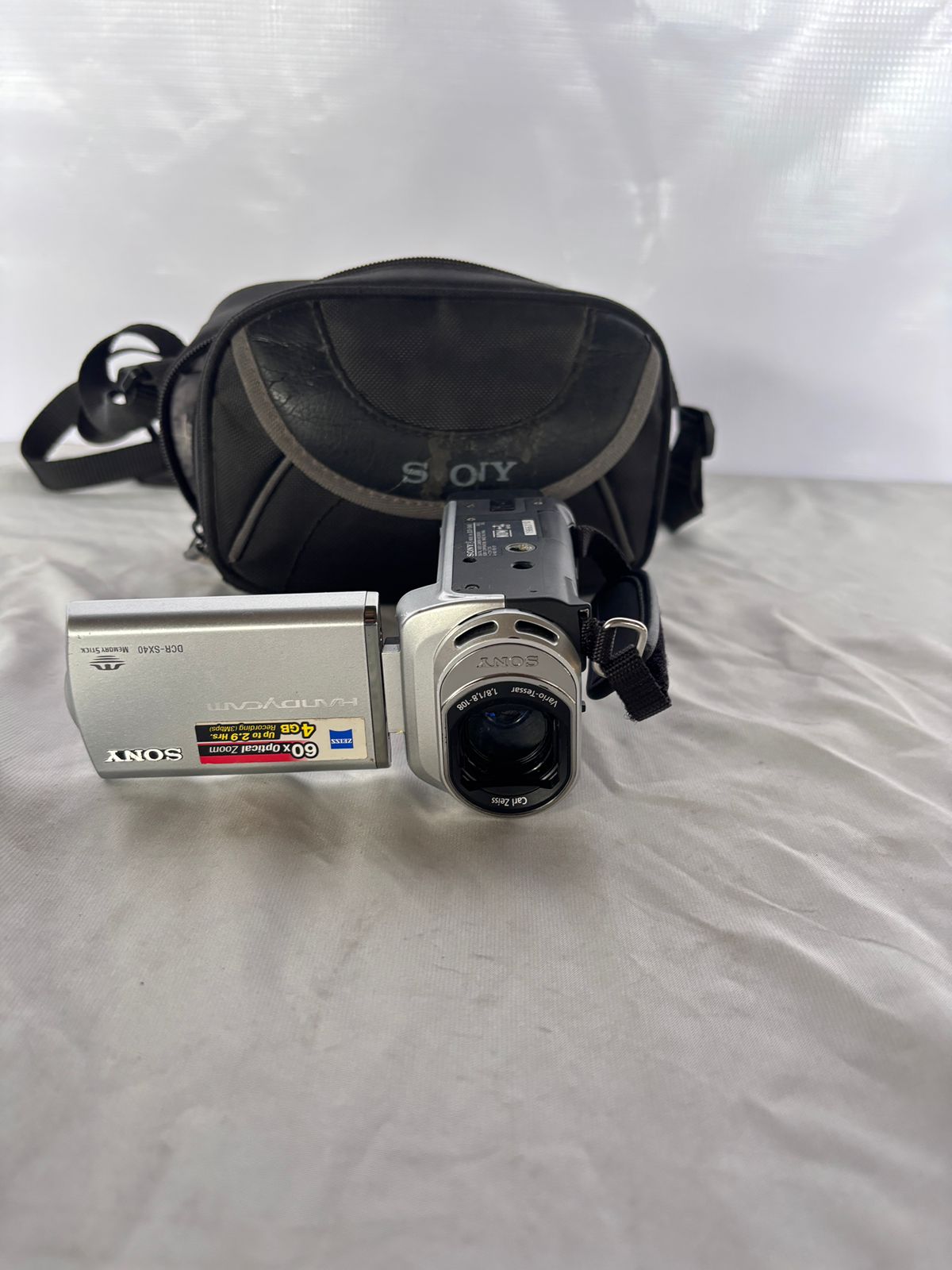 Camara Sony Handycam Dcr-sx40 Plateado