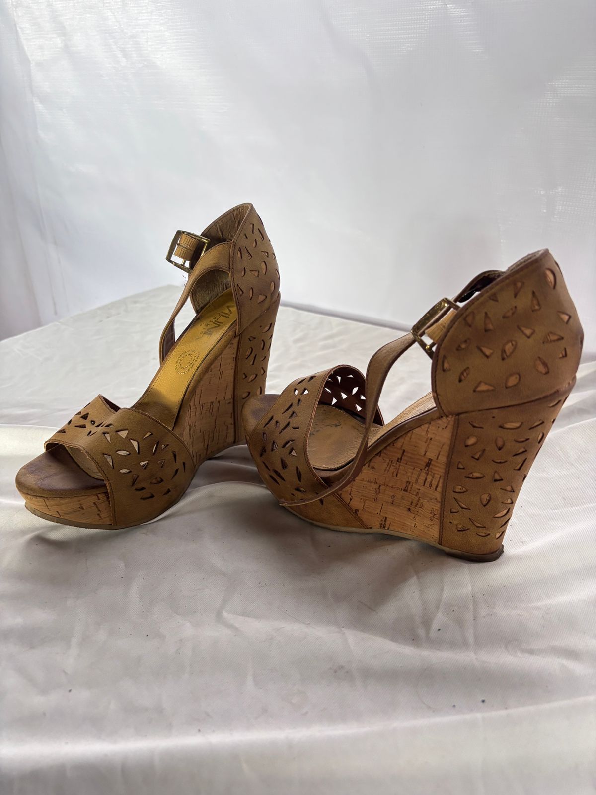 Tacones viline cafes usados